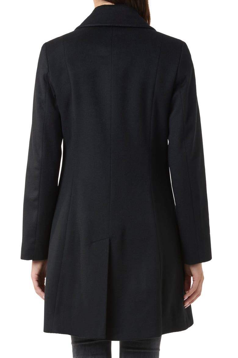 Modern Cashmere Trench Coat, Alternate, color, BLACK