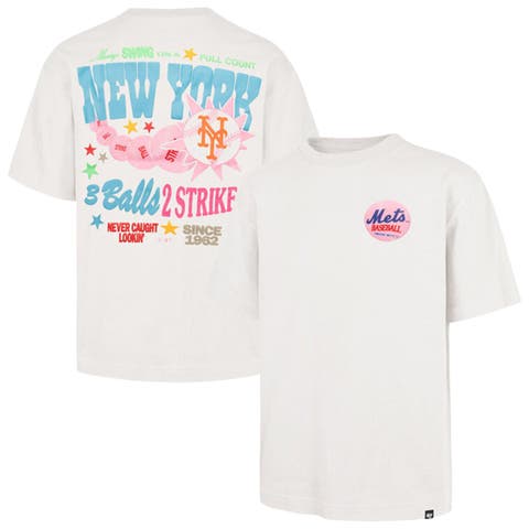 Unisex '47 Cream New York Mets Turnpike Chuck Foundation T-Shirt