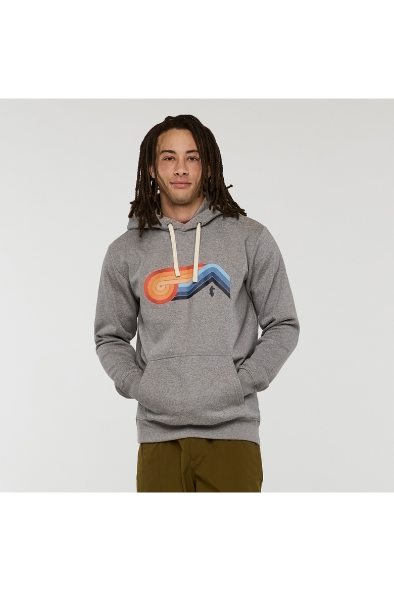 Melting Sunset Pullover Hoodie - Men's, Main, color, Heather Grey