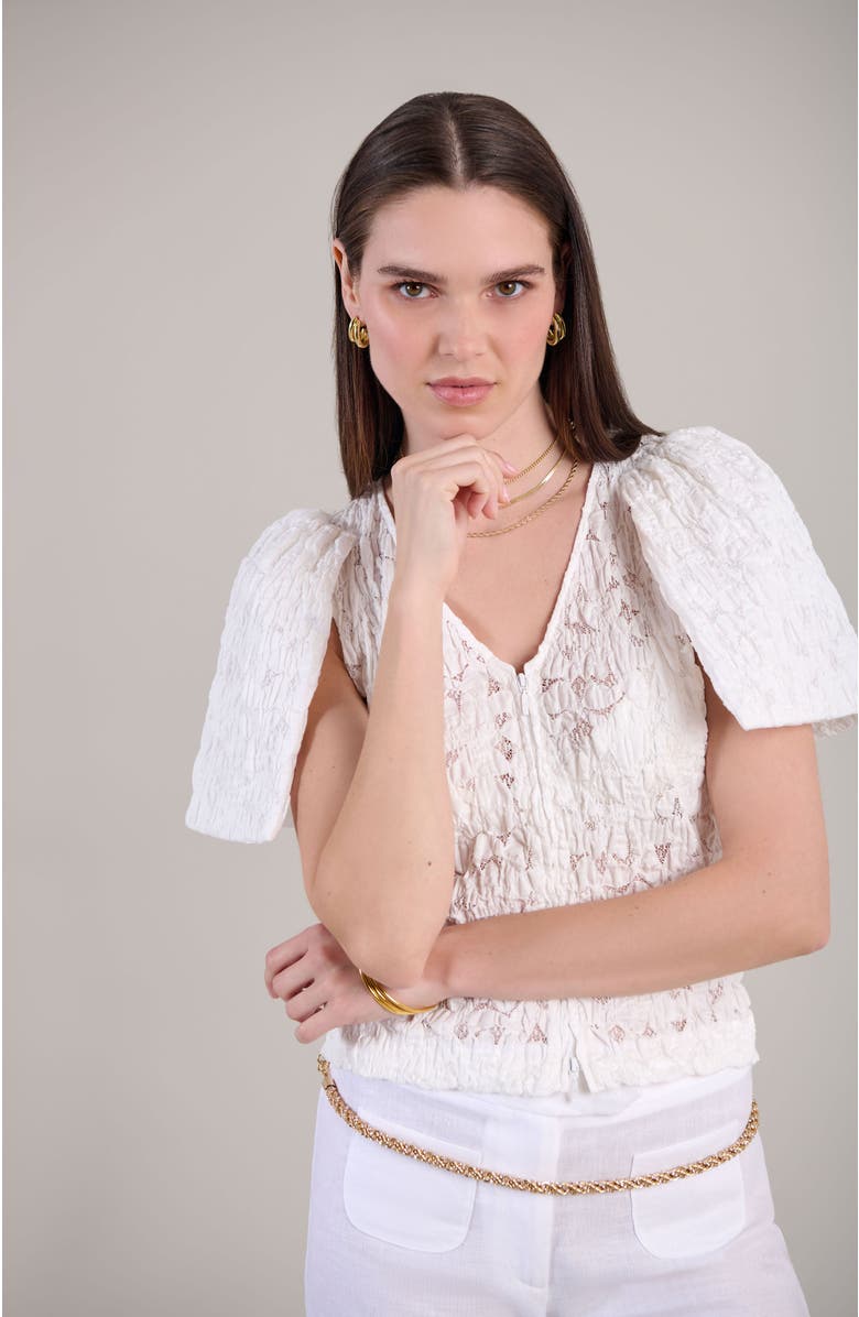 Anne Fontaine Felipa Shirt, Alternate, color, White