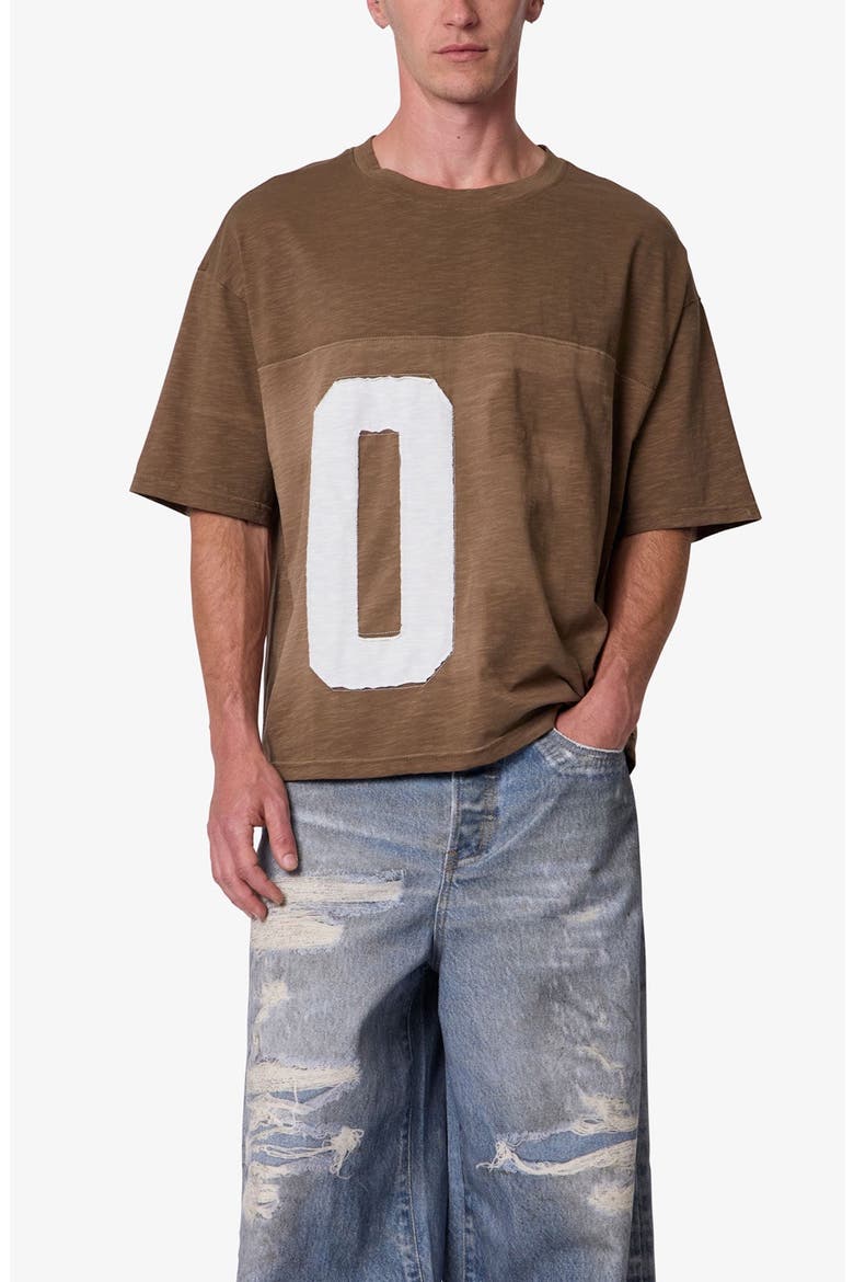 Washed Repatched Graphic T-shirt, Alternate, color, BROWN