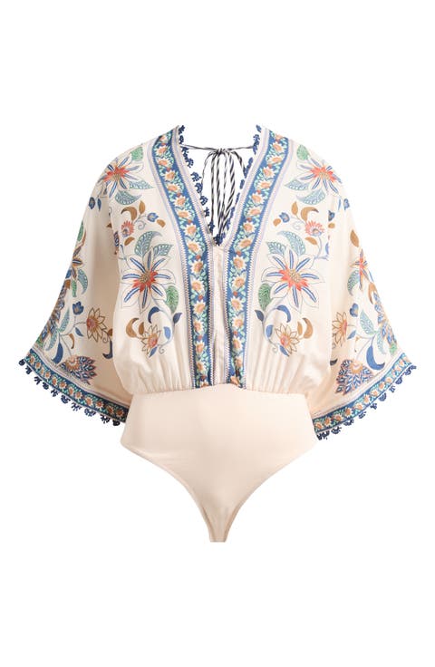 Floral Delhi Tapestry Bodysuit