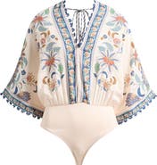 FARM Rio Floral Delhi Tapestry Bodysuit
