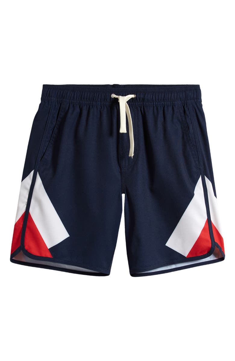 Fair Harbor Kids' Anchor Swim Trunks, Main, color, 