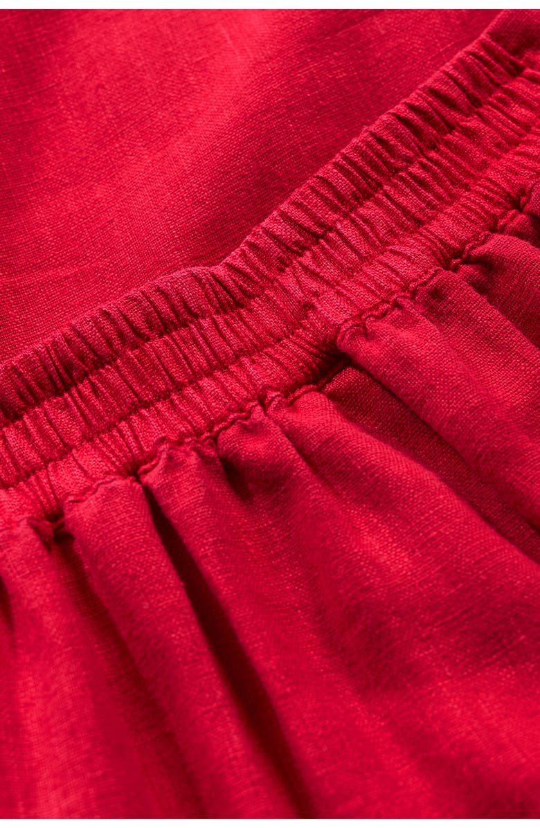 Seasalt Cornwall Merrivale Linen Culottes, Alternate, color, Scarlet