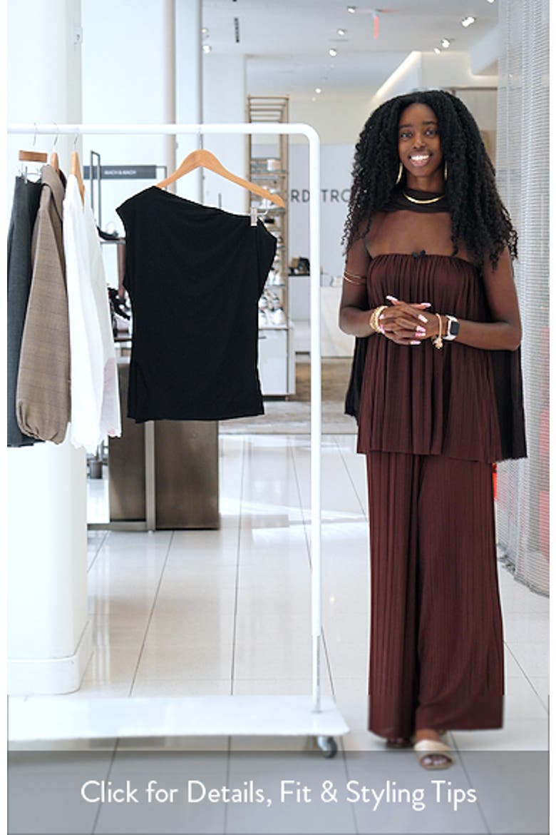 Aphra One-Shoulder Top video