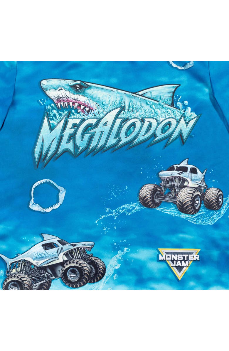 Monster Jam Athletic Jersey Graphic T-Shirt, Alternate, color, Vibrant Monster Jam Graphics