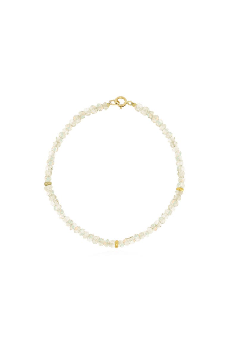 The Lovery Fine Jewelry Ethiopian Opal Bead Bracelet, Main, color, Ethopian Opal