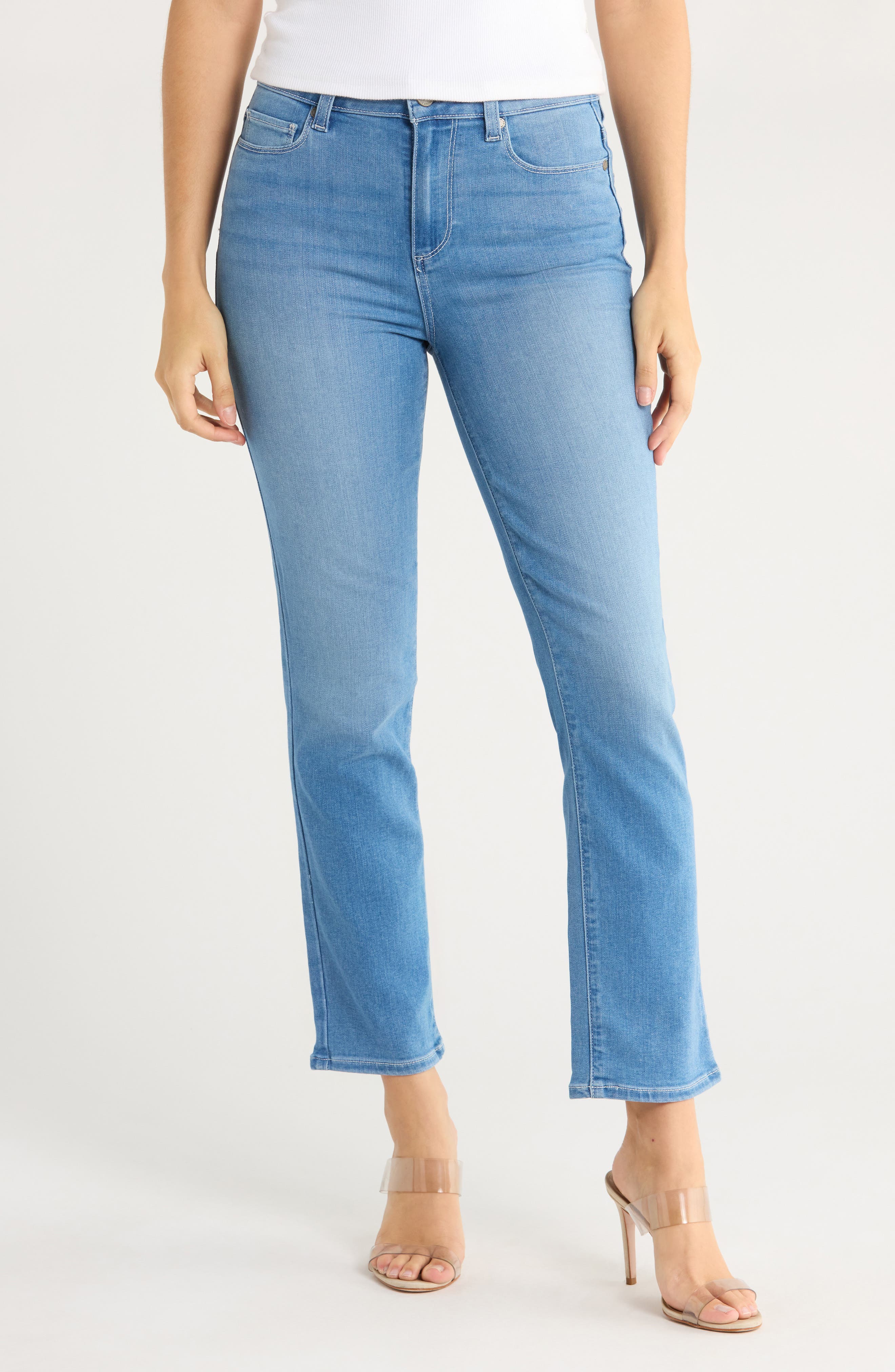 PAIGE Jacqueline Ankle Straight Leg Jeans