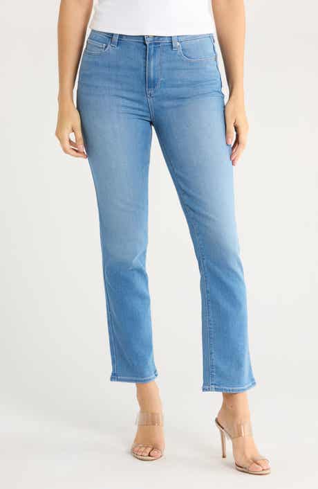 PAIGE Jacqueline Ankle Straight Leg Jeans