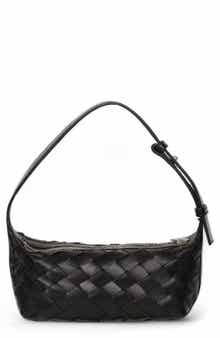 Aurora Woven Leather Mini Shoulder Bag