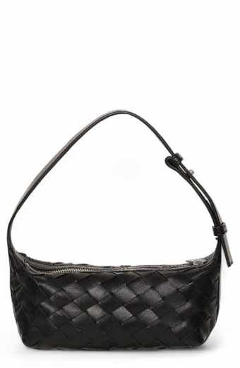 Aurora Woven Leather Mini Shoulder Bag