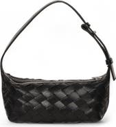 Walter Baker Aurora Woven Leather Mini Shoulder Bag