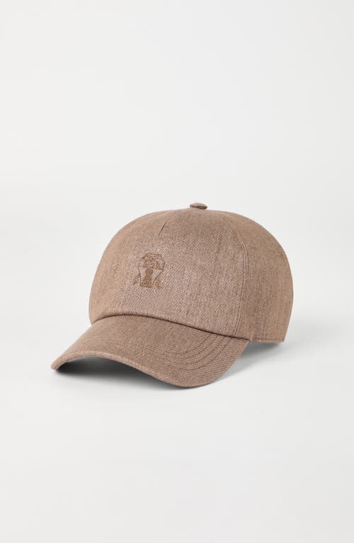 Brunello Cucinelli Baseball Cap With Logo