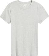 Caslon® Cotton Blend Crewneck T-Shirt