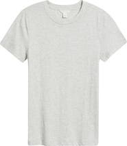 Caslon® Cotton Blend Crewneck T-Shirt