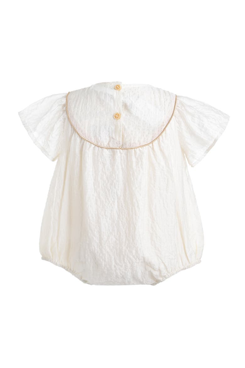 Crown Romper, Alternate, color, White
