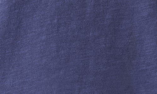 Eileen Fisher Easy V-neck Organic Cotton T-shirt In Bluette