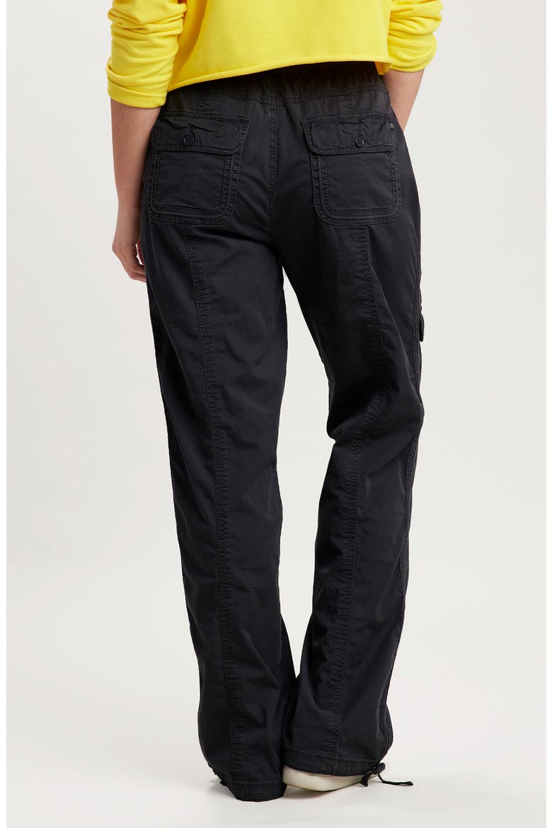 Straight Leg Cargo Pants, Alternate, color, BLACK