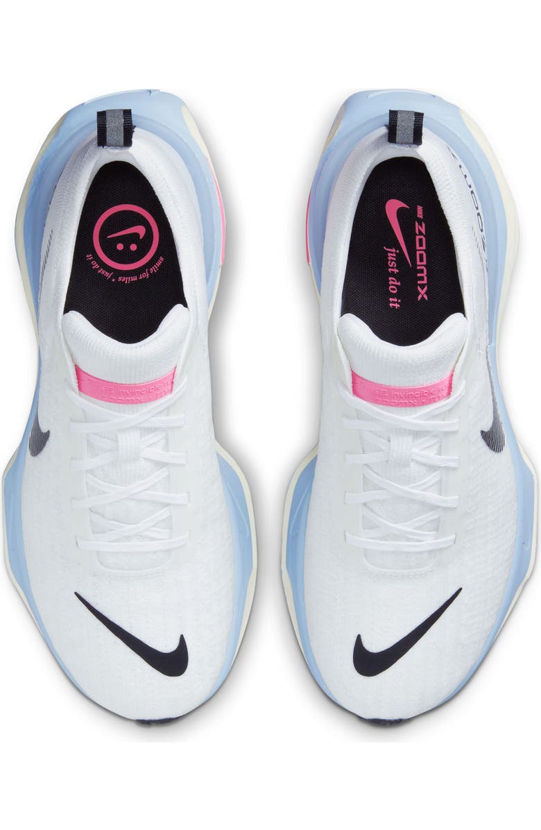 Nike Invincible 3 Running Shoe, Alternate, color, White/ Black/ Football Grey