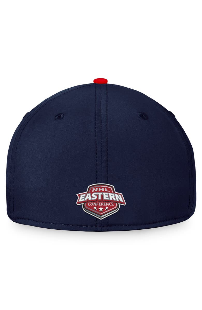 FANATICS Men's Fanatics Branded Navy/Red Washington Capitals Fundamental 2-Tone Flex Hat, Alternate, color, Navy