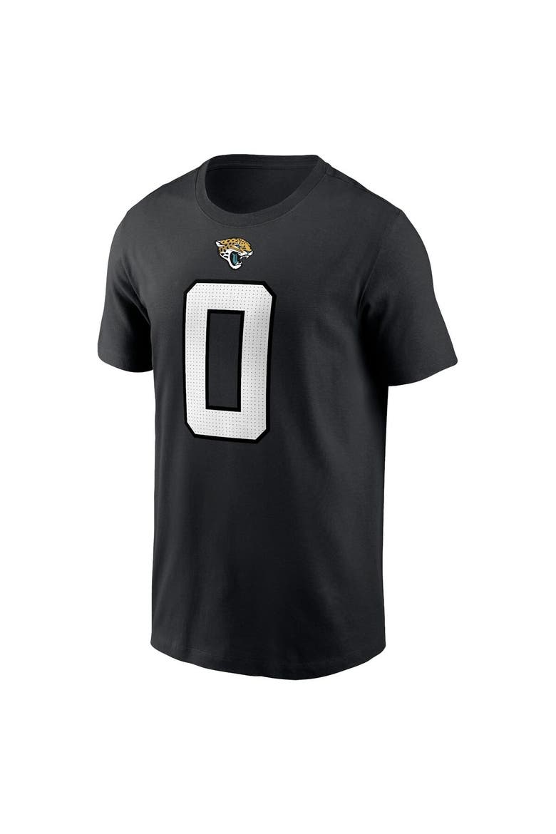 Men's Nike Calvin Ridley Black Jacksonville Jaguars Player Name & Number T-Shirt, Alternate, color, Black