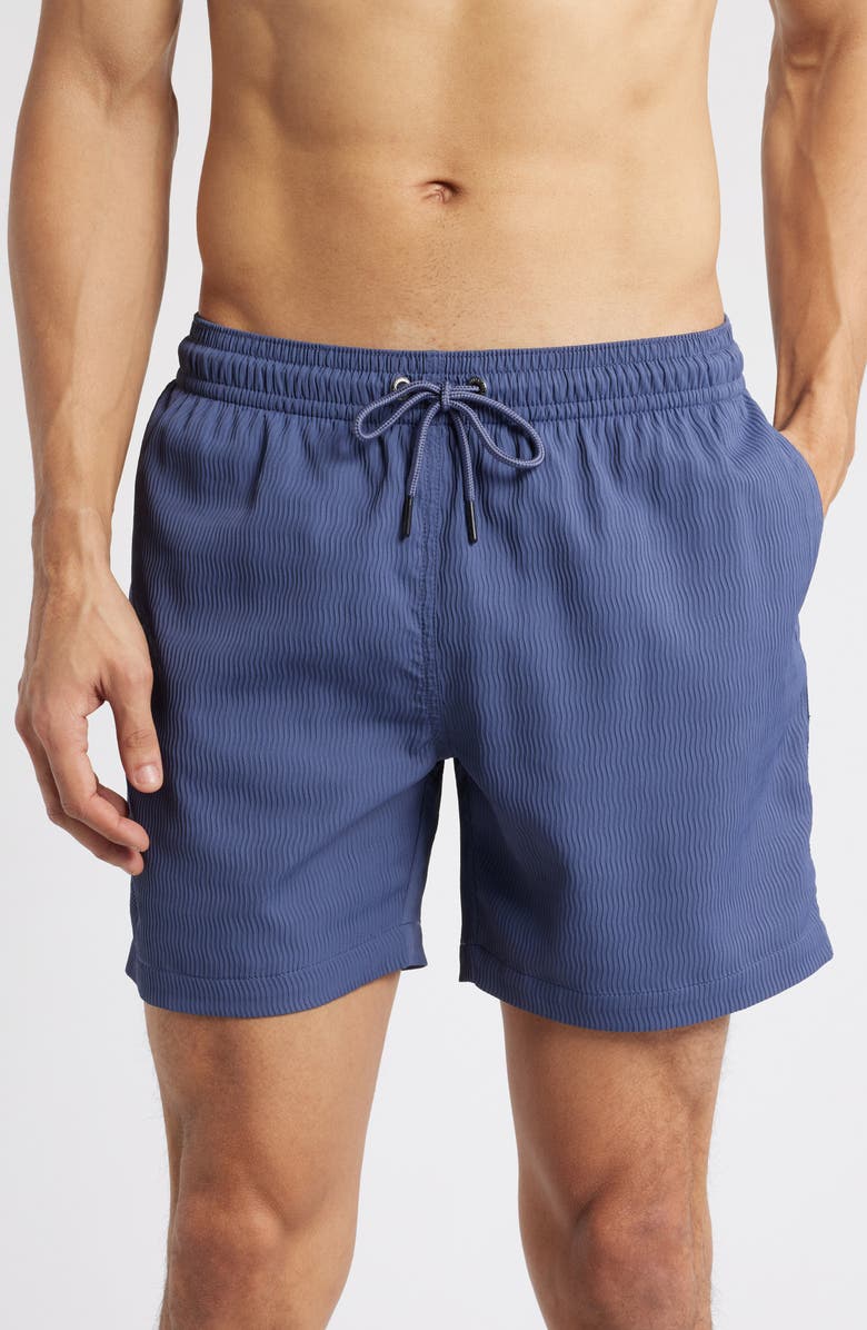 Chubbies The Sketches 5.5-Inch Ribbed Swim Trunks, Main, color,