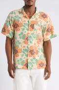 Lucky Brand Floral Camp Shirt