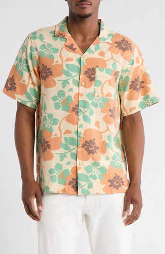 Lucky Brand Floral Camp Shirt