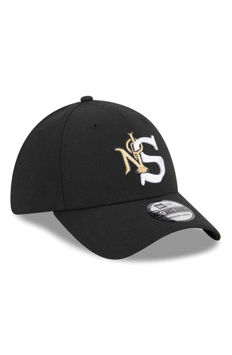 New Era Men's New Era Black New Orleans Saints City Originals 39THIRTY Flex Hat, Alternate, color, 