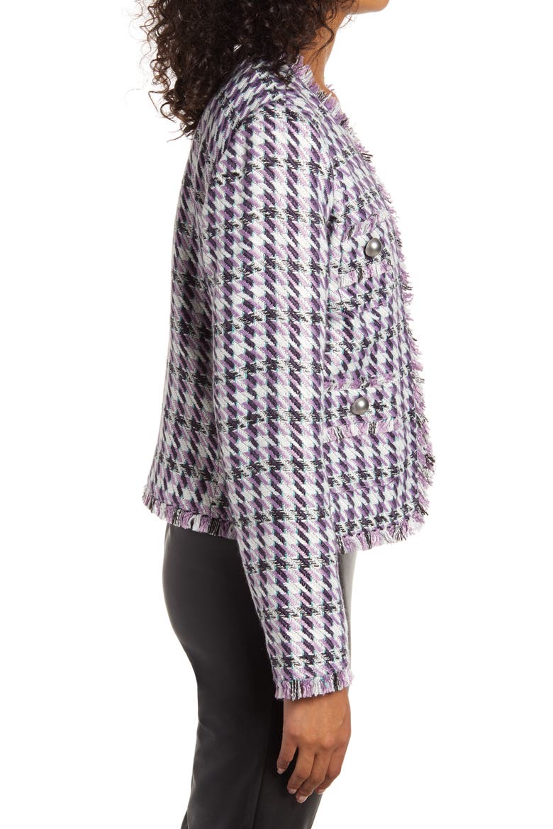 Tweed Jacket, Alternate, color, LAVENDER MULTI TWEED