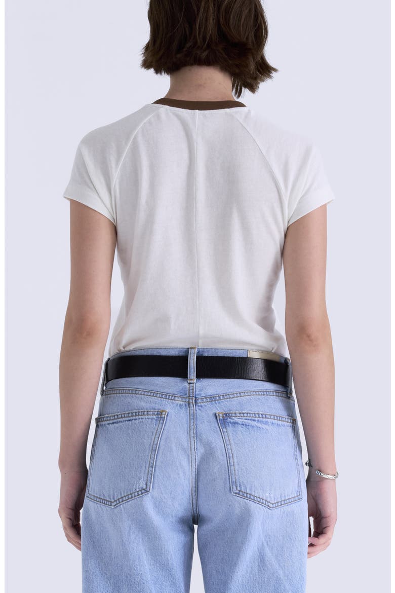 Ryn Ringer Cotton T-Shirt, Alternate, color, SOFT WHITE