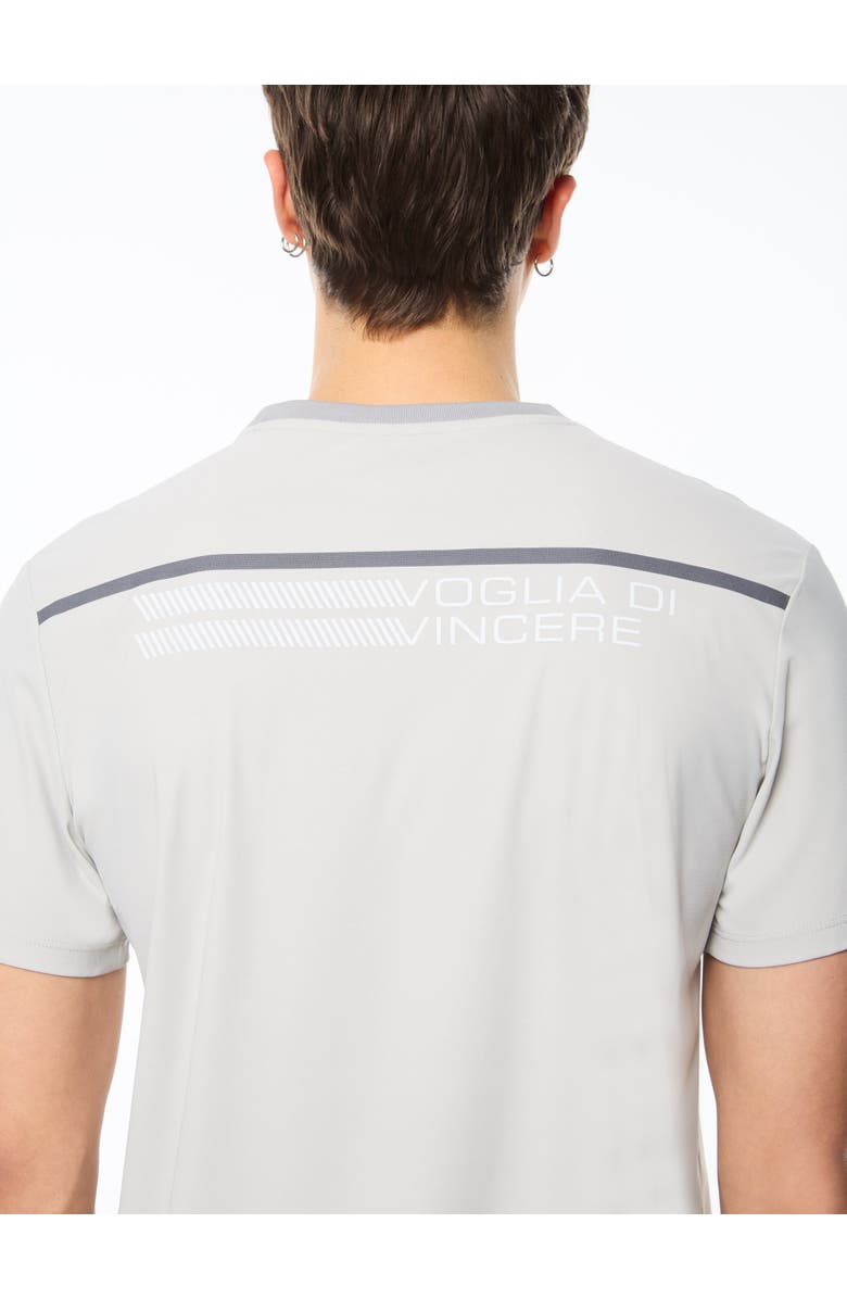 Sergio Tacchini Campo Court T-shirt, Alternate, color, Quiet Grey