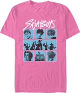 KPop Demon Hunters Men's KPop Demon Hunters Saja Boys Group Graphic T-Shirt