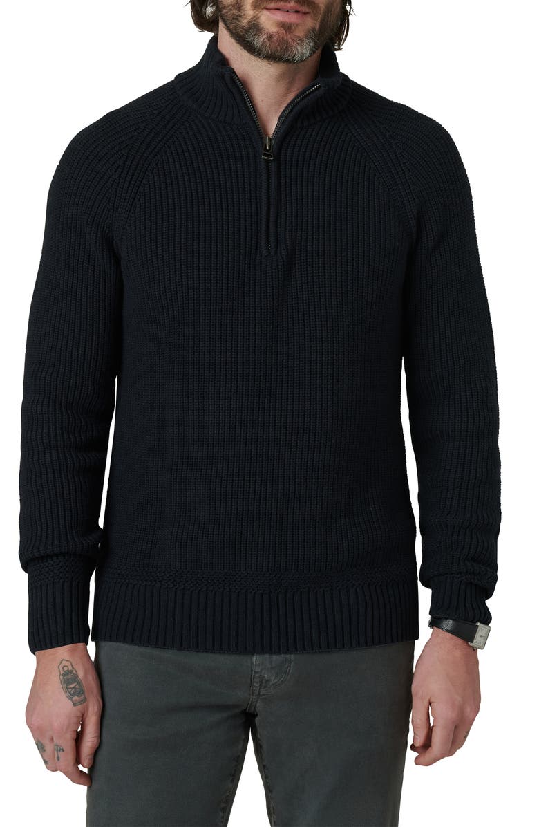 Joe's Archie Quarter Zip Sweater, Main, color, 