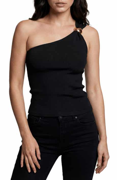 BLUEGREY One-Shoulder Knit Top