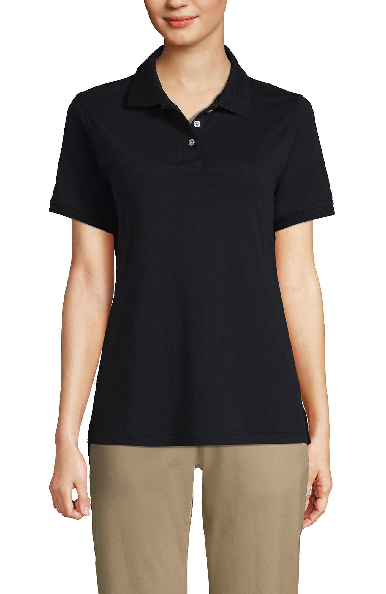 School Uniform Short Sleeve Interlock Polo Shirt