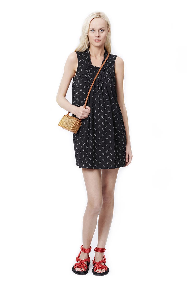 Loyal Hana Aya Print Maternity/Nursing Shift Dress, Alternate, color, 