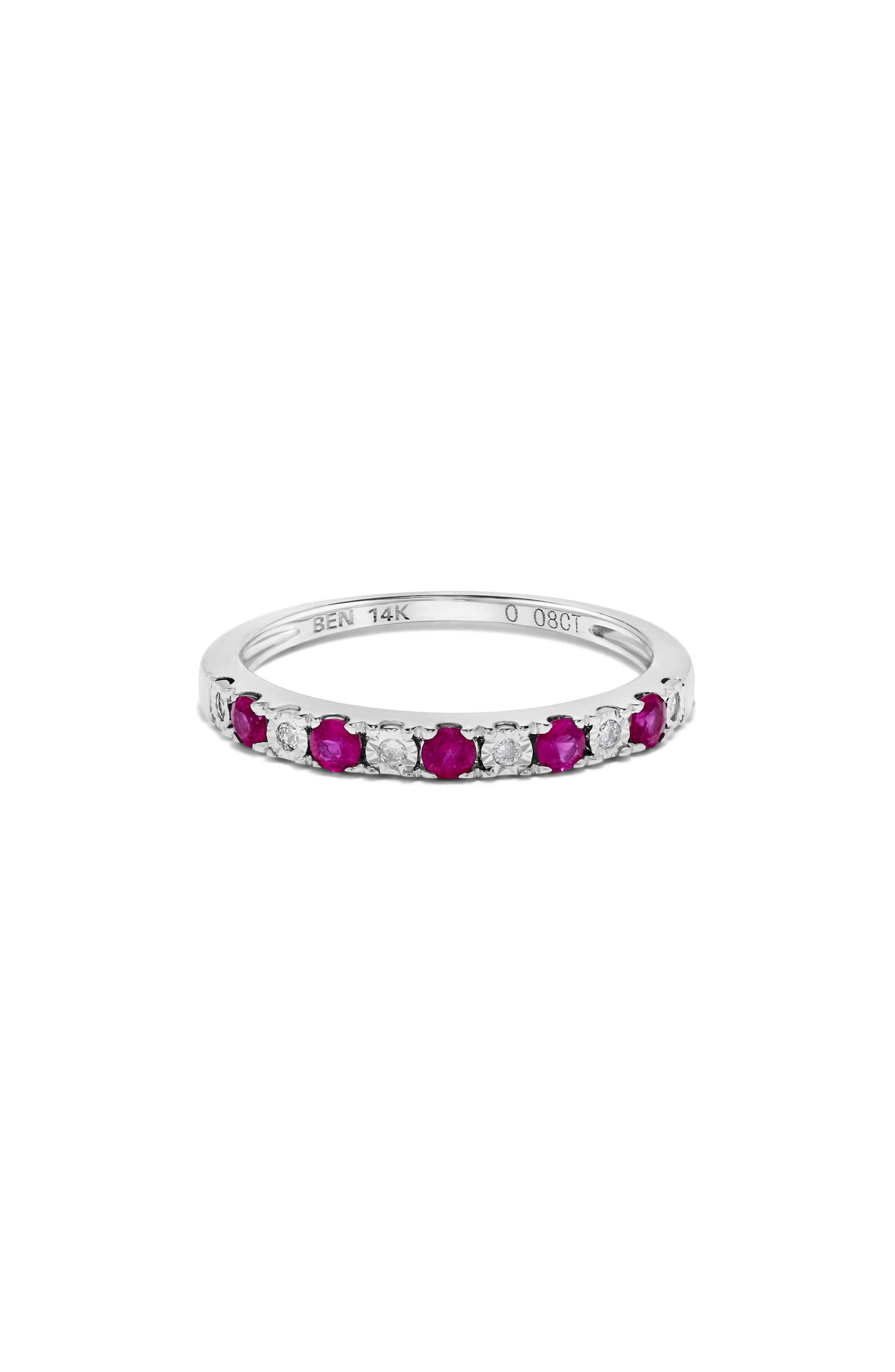 H.J. Namdar Diamond & Stone Stackable Ring - 0.38ct.