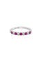 selected White Gold/ Ruby/ Diamond