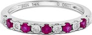H.J. Namdar Diamond & Stone Stackable Ring - 0.38ct.