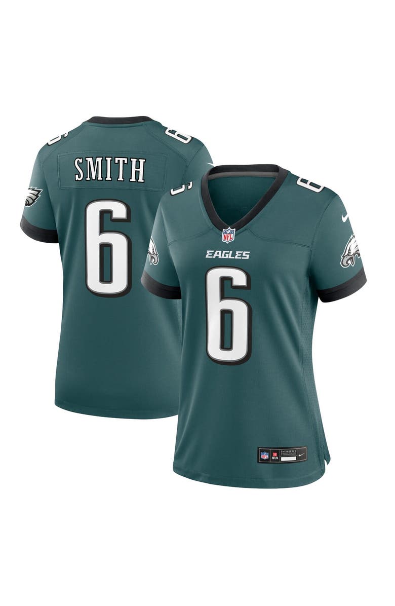 Nike Women's Nike DeVonta Smith Midnight Green Philadelphia Eagles Team Game Jersey, Main, color, Green
