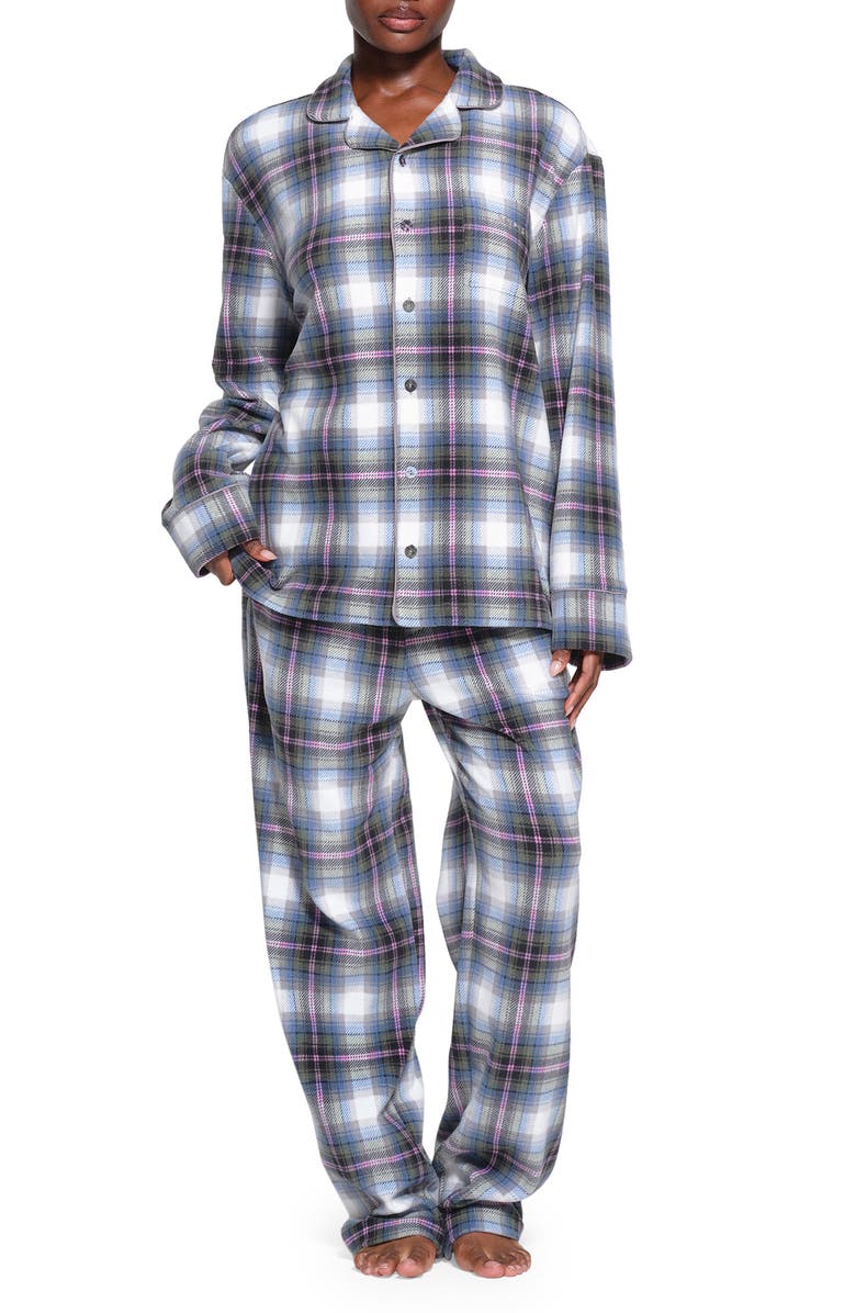 SKIMS Gender Inclusive Fleece Sleep Set, Main, color,