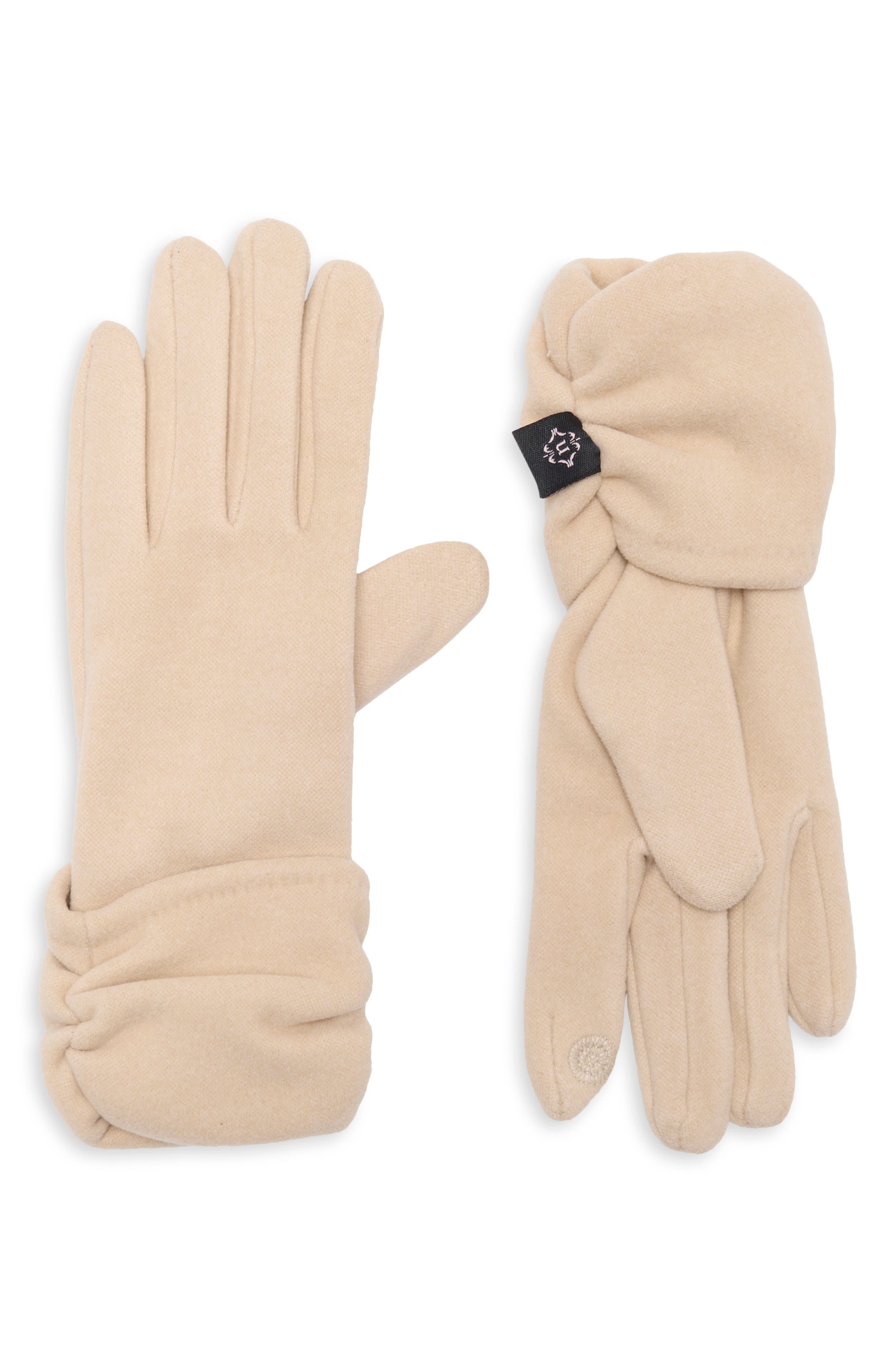 Ruched Tech Gloves