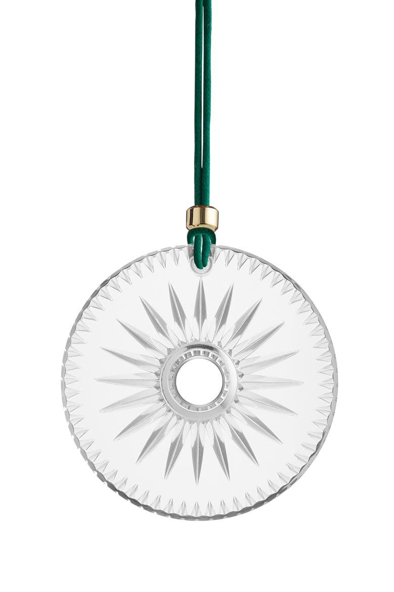 New Year Firework Disc Ornament, Alternate, color, ORANGE
