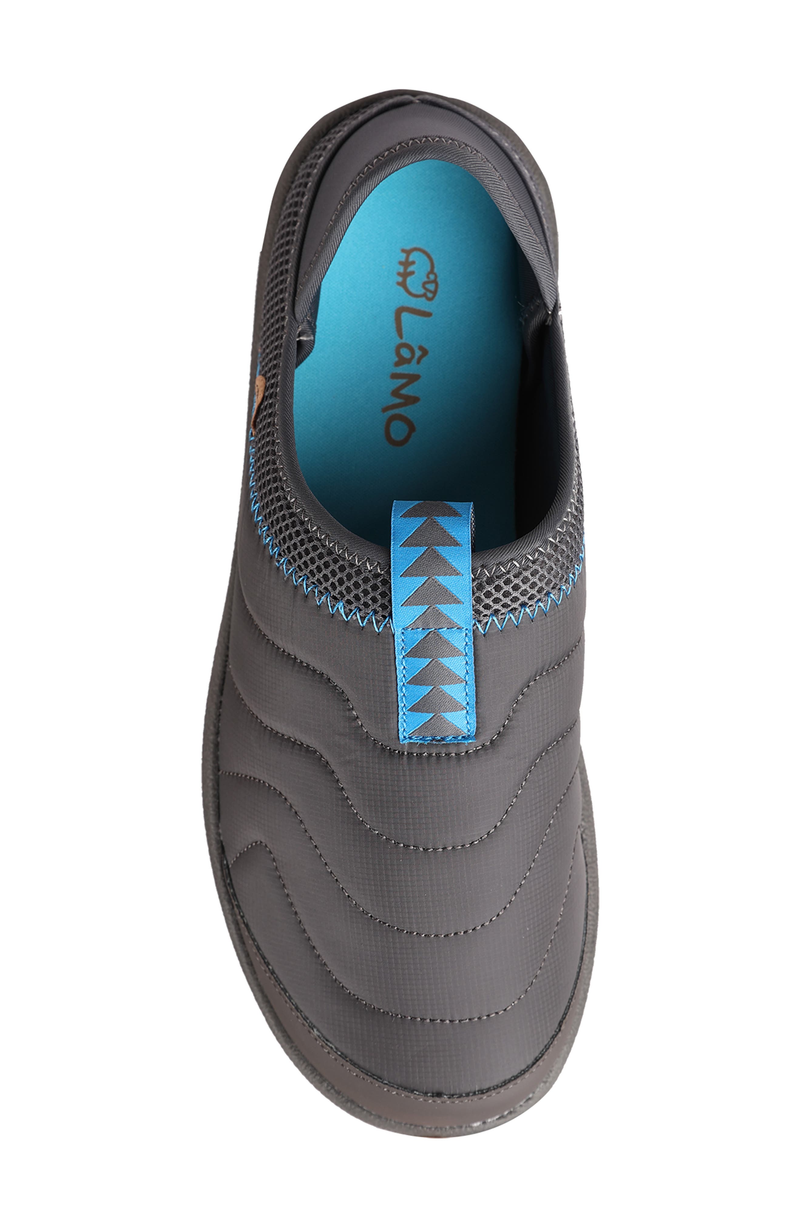 LAMO Andrew Quilted Mule Slipper, Alternate, color, Charcoal