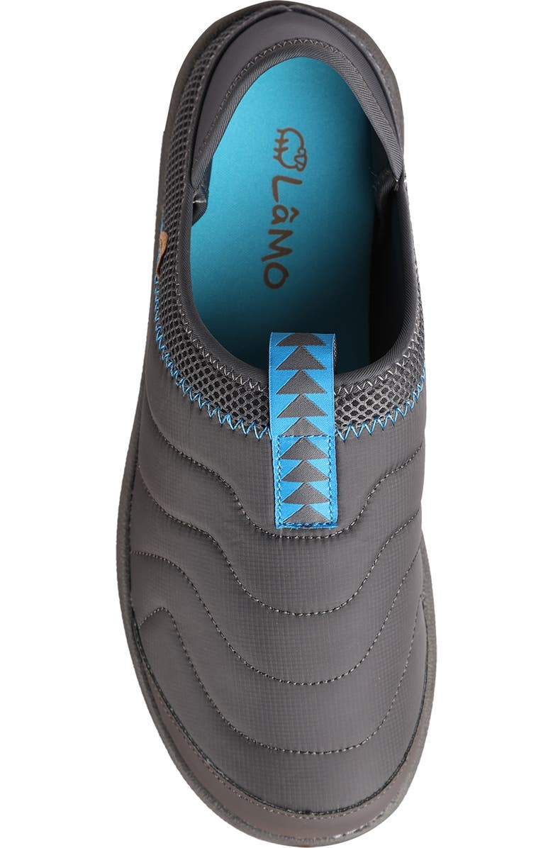 LAMO Andrew Quilted Mule Slipper, Alternate, color, Charcoal