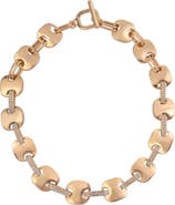 Laundry by Shelli Segal Square Link Necklace