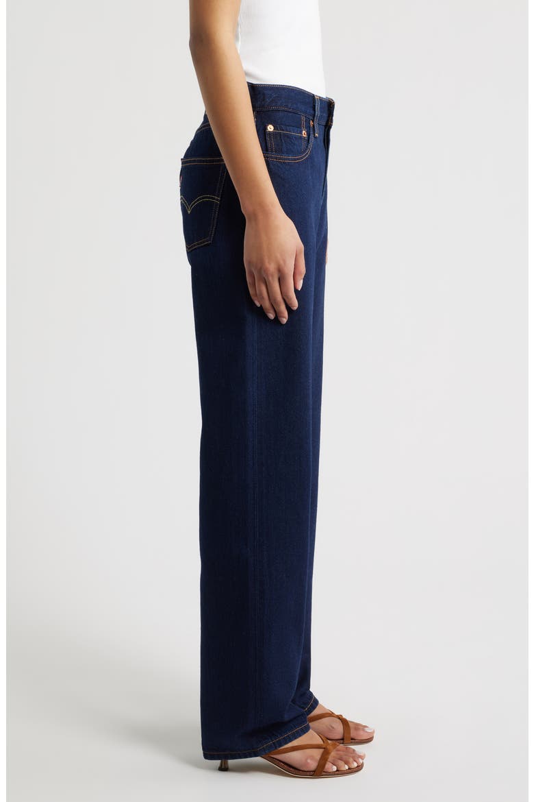 501® '90s Lightweight Relaxed Straight Leg Jeans, Alternate, color, DEEP RINSE LTW