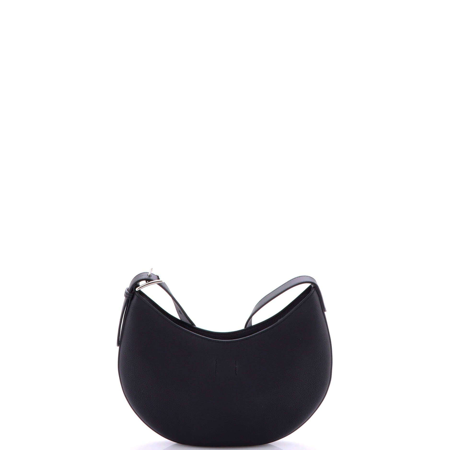 Pre-Owned Hermes Arcon Bag Togo and Swift Petite, Alternate, color, Noir